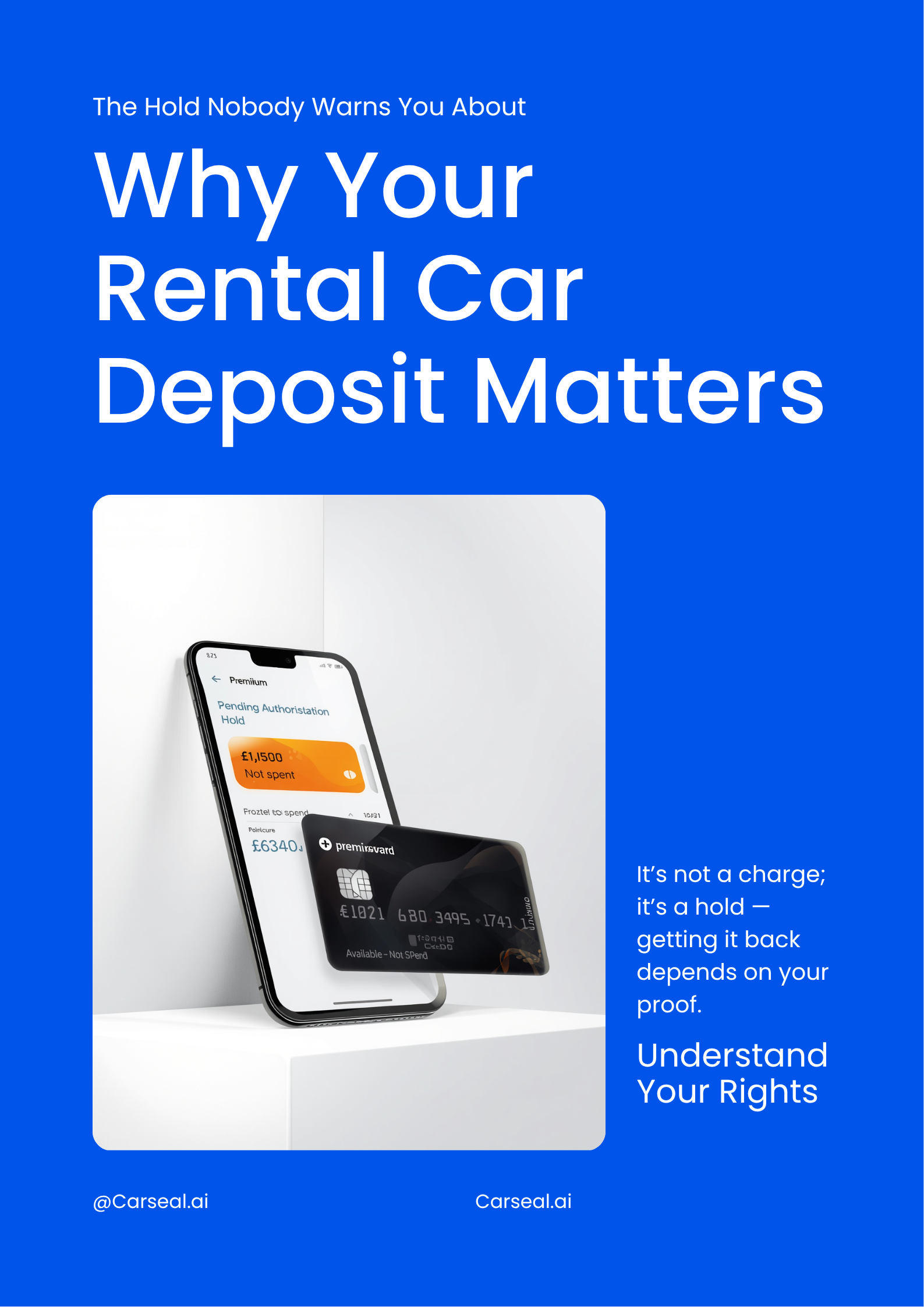 Why Your Rental Car "Deposit" Just Ate £1,500 of Your Holiday Spending Money